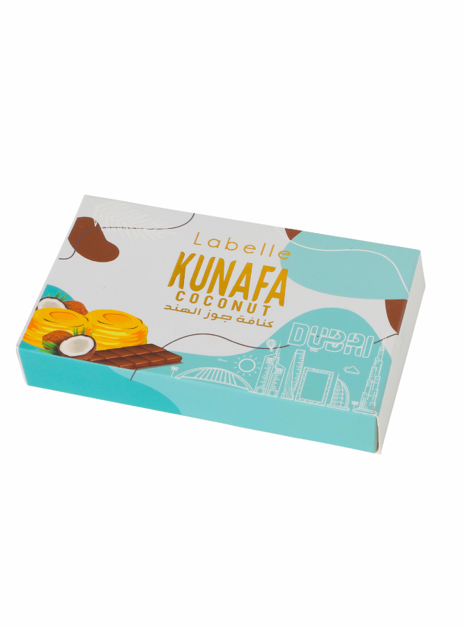 Kunafa Coconut Chocolate Bar - Large